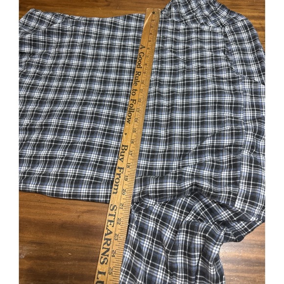UNTUCKit Soft brushed Light Flannel Button Down Shirt Large Classic Plaid - Picture 4 of 5